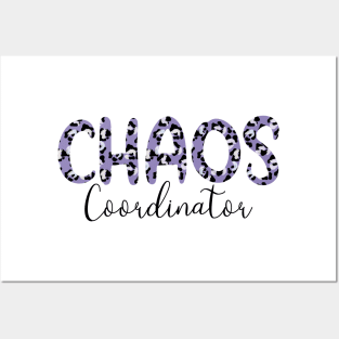Chaos coordinator pink Posters and Art